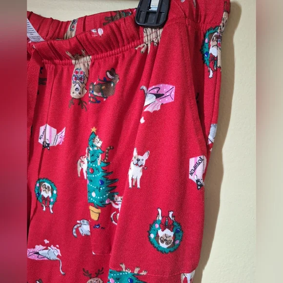 JOYSPUN Christmas Pajama Sleep Women’s Jogger Sz L Festive - Picture 5 of 6